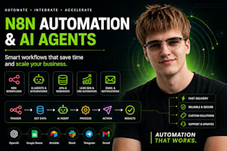 build n8n ai agents and automation workflows