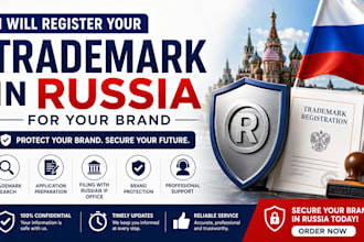 search and file your trademark in russia to protect your brand