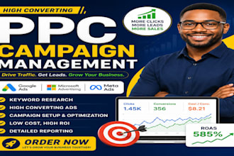 setup and manage ppc ads as google ads campaign