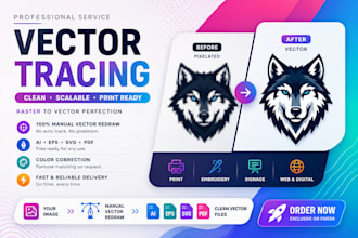 vectorize your logo or image to ai svg eps