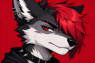create furry art, anime, illustrations