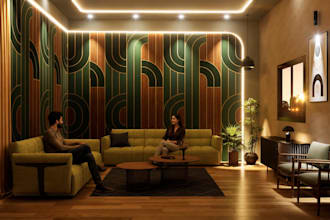 design photorealistic 3d interior render