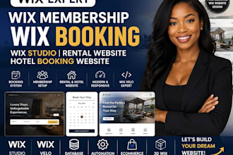 do wix membership wix booking wix studio rental website hotel booking website