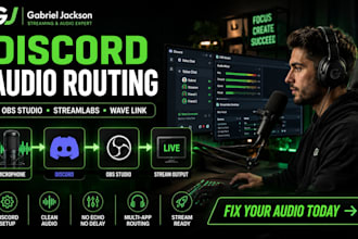 setup discord audio routing for obs, streamlabs and gaming