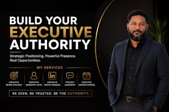 build your executive personal brand and linkedin authority