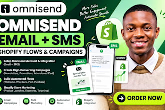 setup omnisend sms marketing omnisend email campaign omnisend shopify marketing