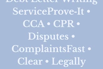 cca cpr 3114 pap legal letters for debt and credit disputes