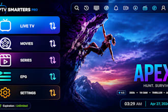 iptv logo smarters rebrand, app name for ibo, tivimate iptv players admin panel