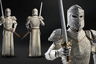 3d cosplay creation anime wearable cosplay evafoam pepakura knight amor 3d mask
