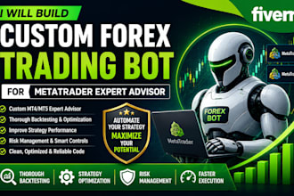 build custom forex trading bot for metatrader expert advisor