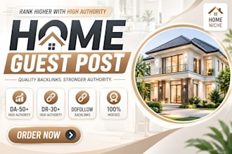 build white hat SEO backlinks for home improvement sites