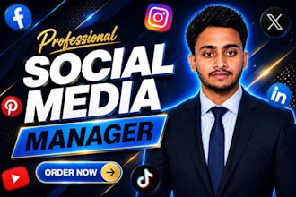 be your social media manager and content strategist