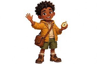 design children book characters