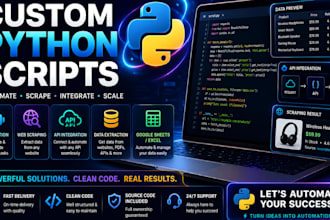 develop a custom telegram bot web scraping web automator using python