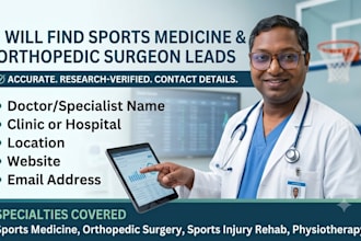 find sports medicine specialists and orthopedic surgeon leads