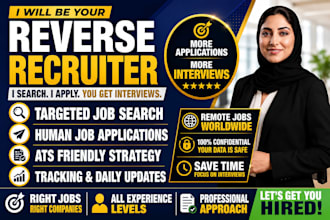 job search and apply for jobs as your reverse recruiter