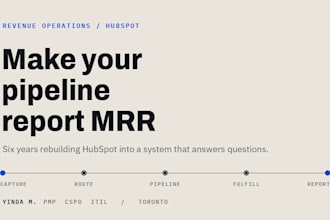 set up your hubspot CRM and revenue operations