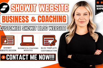 showit business website, showit coaching website, customize showit blog template