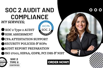 perform soc 2 type 2 audit and CPA attestation for saas business