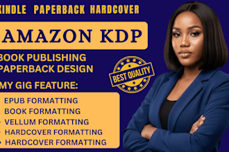 format your book in vellum, epub, paperback, kindle hardcover for amazon kdp