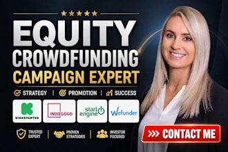 market and optimize your startengine kickstarter wefunder crowdfunding campaign