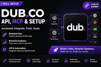 setup dub co mcp server dub co API integration for claude cursor dub co ai