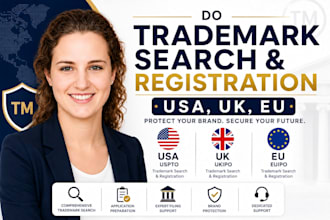 do trademark search, trademark registration USA UK eu