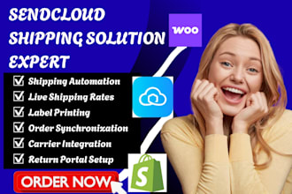 setup shipping solutions sendcloud integrations shopify etsy amazon woocommerce