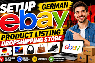 setup german ebay product listing germany marketplace, ebay dropshipping store