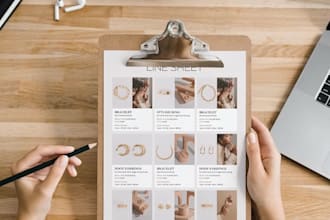 design a product catalog for your ecommerce business
