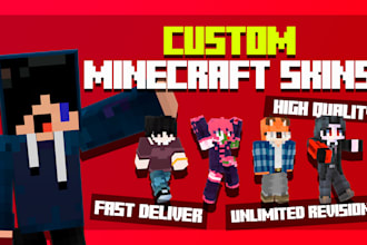 create a custom minecraft skin for you
