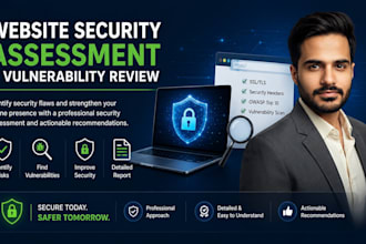 website security assessment and vulnerability review