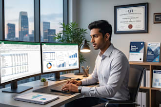 help you with fmva course by corporate finance institute