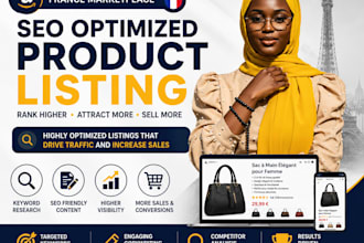 do france amazon product listing SEO and listing optimization
