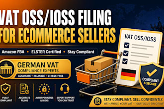 file german vat oss ioss return for amazon ecommerce fba sellers elster