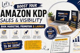 do amazon kdp book marketing, promotion and book launch