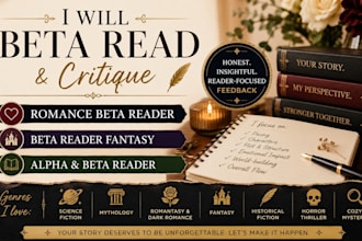 beta read critique, romance beta reader, beta reader fantasy, alpha beta reader