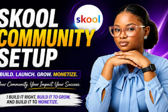 skool community setup skool online course creation skool membership teir and ghl