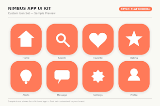 design custom icons for your app or website