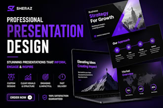 create modern presentation designs