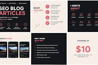 do SEO articles for blog