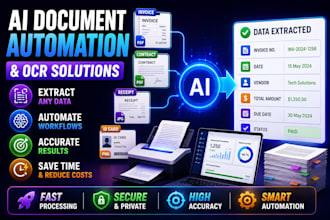 build ai document automation and ocr solutions