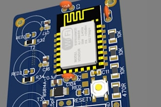 design solar led controller, wireless led pcb, custom control pcb, gerber files