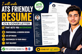 write resume, CV, and cover letter that gets interviews