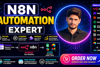 do n8n workflow, n8n automation, ai automation or n8n ai agent
