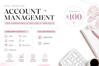 do full account management for your outlier and handshake ai aether seals gaffer