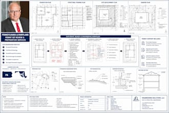 prepare and review civil and structural permit sets for pennsylvania and marylan