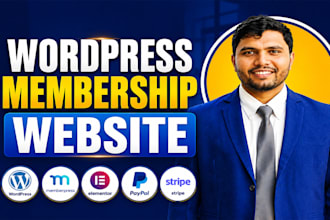 build a wordpress membership website with memberpress