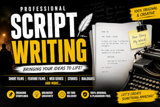write engaging video scripts and viral shorts scripts