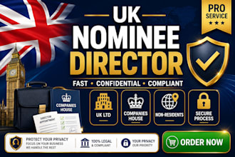 provide UK and eu nominee director service fast and legally